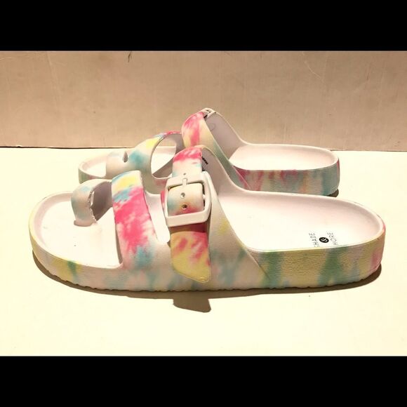 Shade & Shore Tie Dye Sandals - Picture 5 of 6